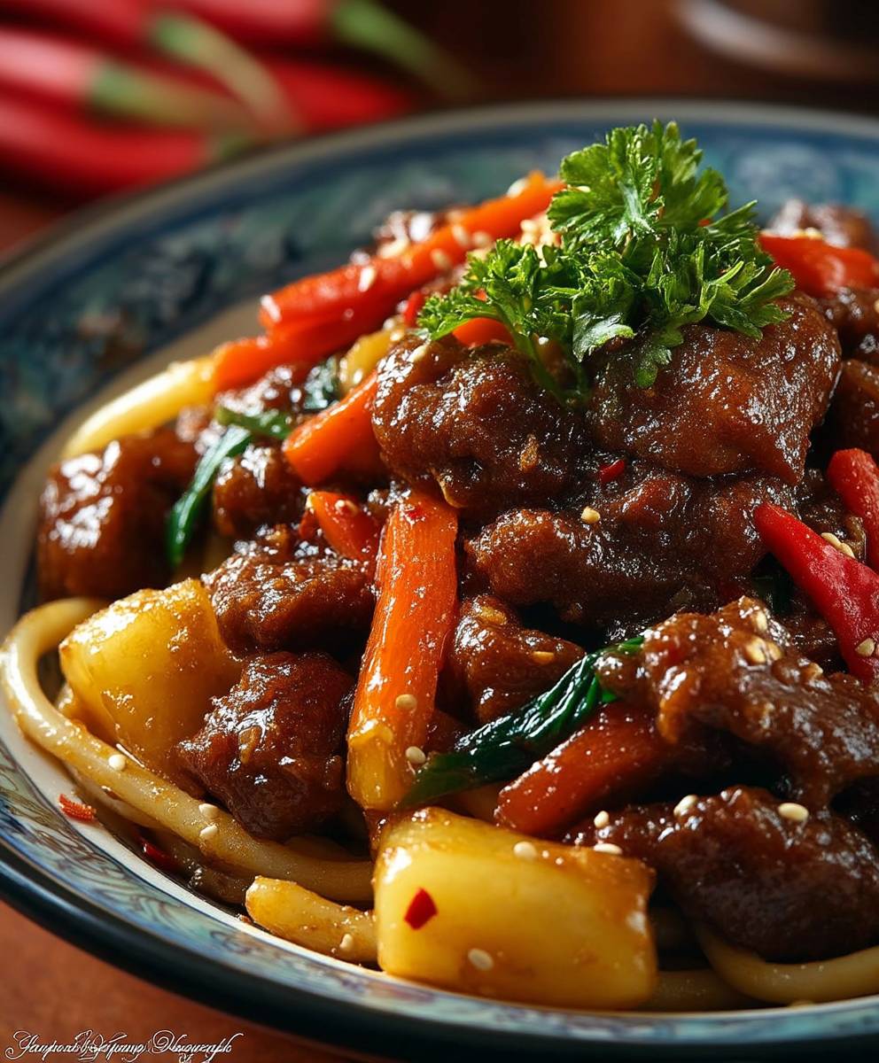 Spicy Peanut Noodles