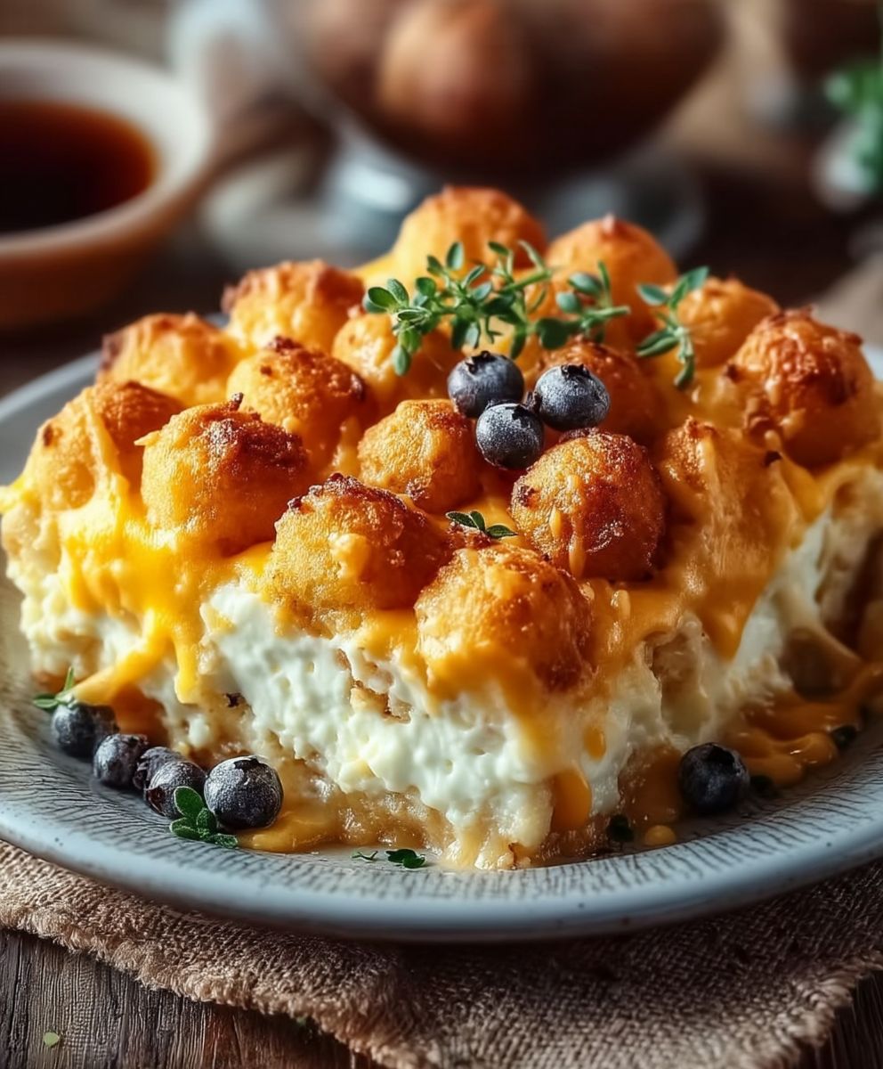 Blueberry Sour Cream Coffee Cake