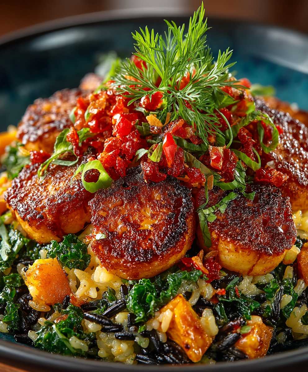 Sweet Potato Kale Fried Rice
