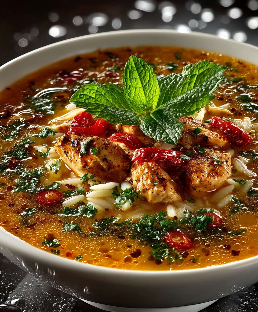 Chicken Orzo Soup