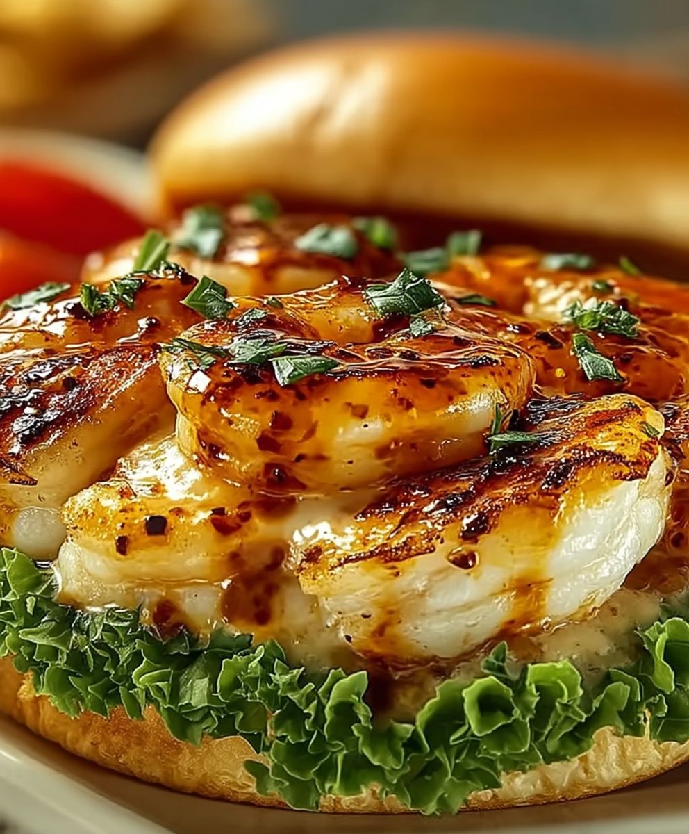 Garlic Shrimp Gratin