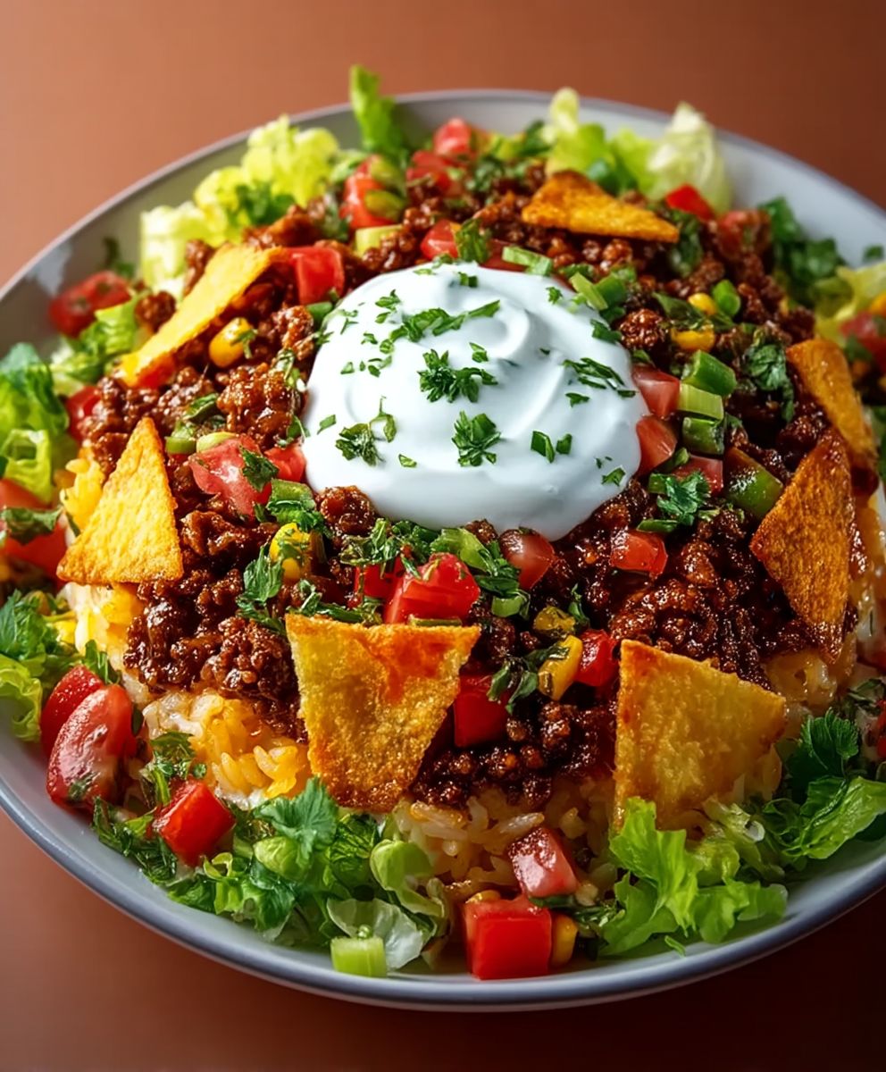 Hamburger Rice Casserole