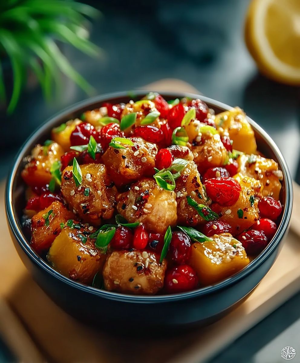 Butternut Squash Cranberry Pecan