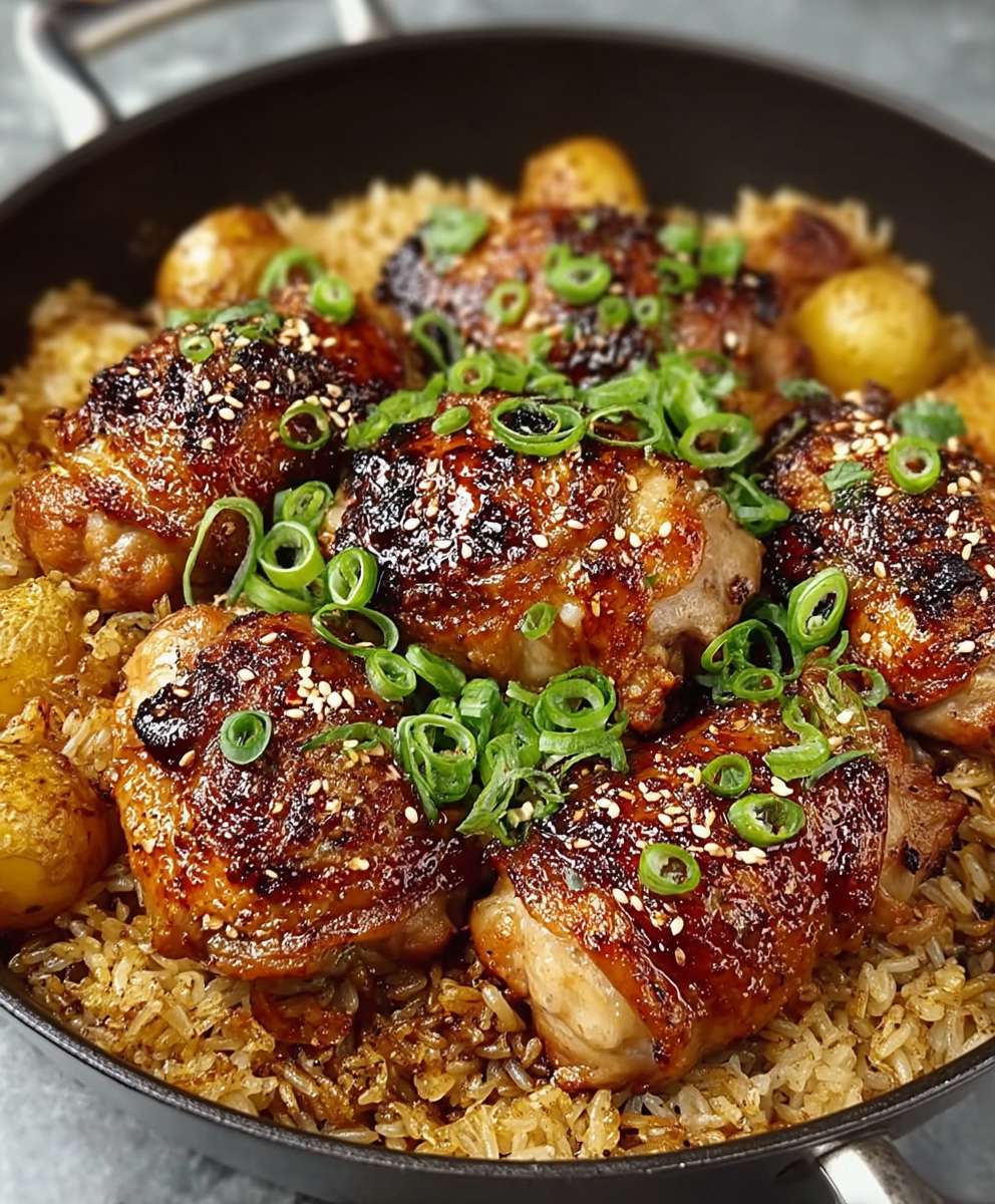 Baked Sausages with Potatoes