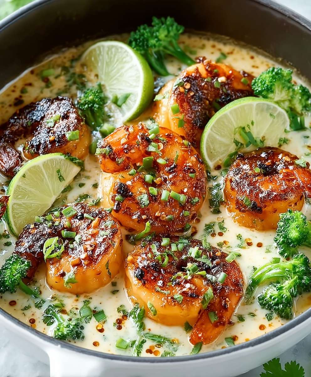 Honey Garlic Shrimp Sausage