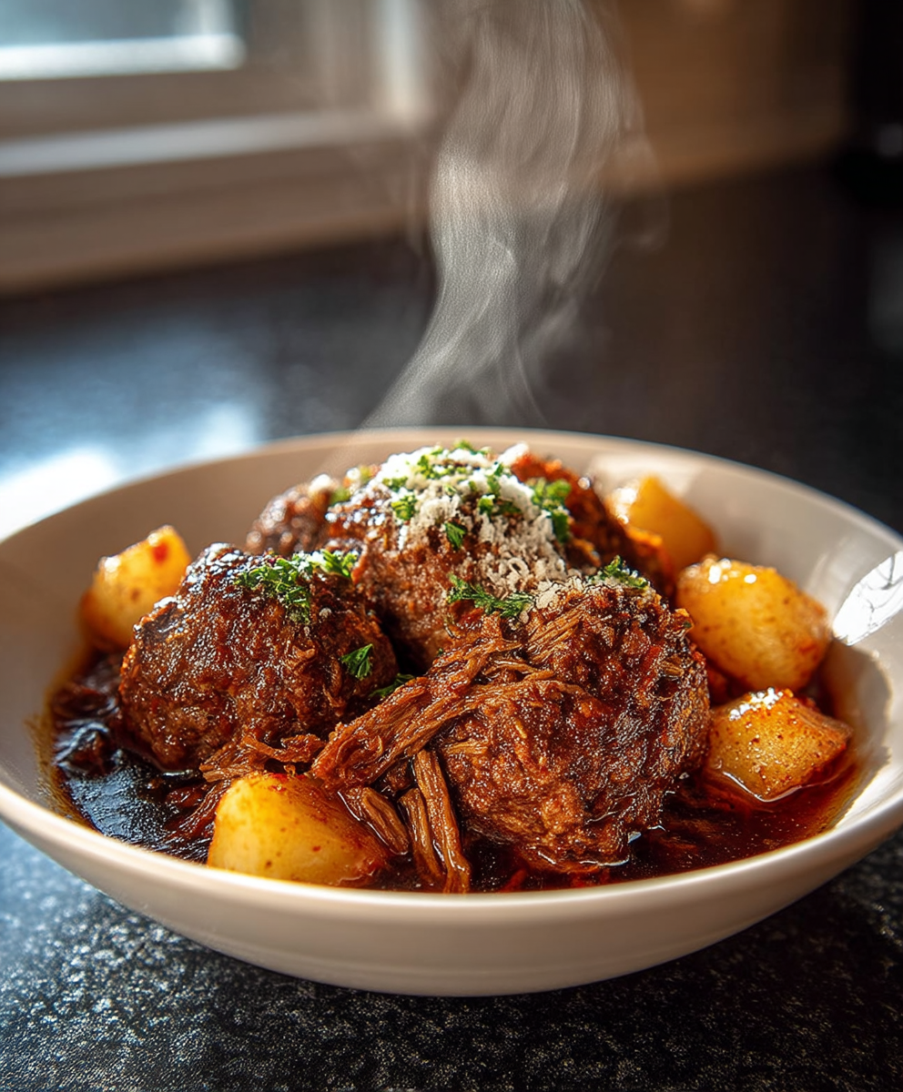 Cheesy Parmesan Meatballs