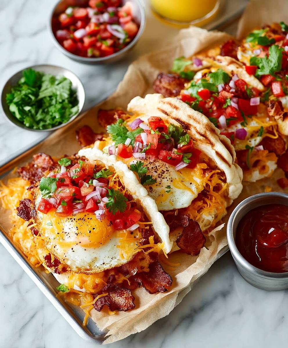 Breakfast biscuit sandwiches