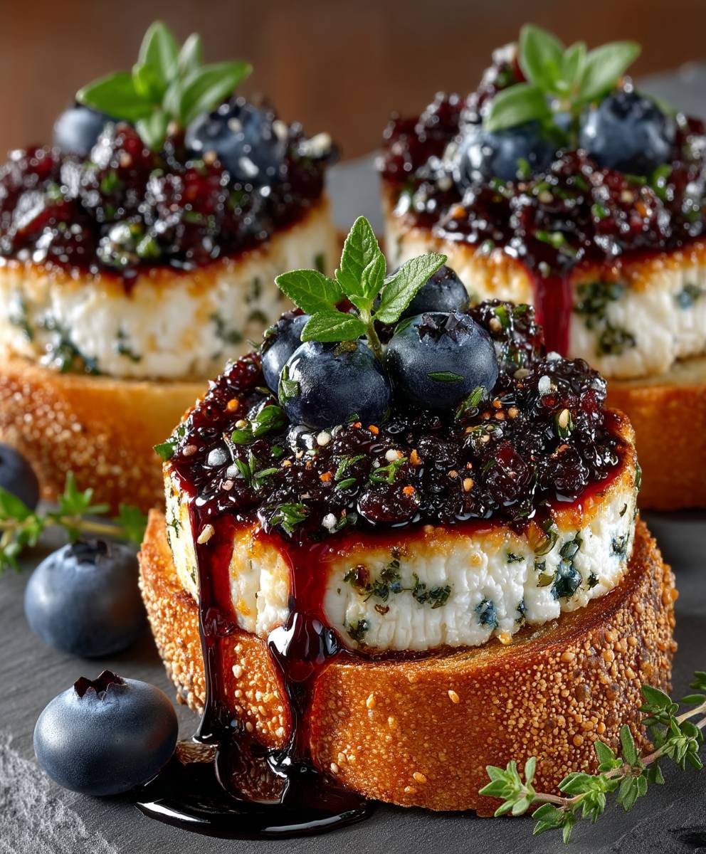 Goat Cheese Crostini