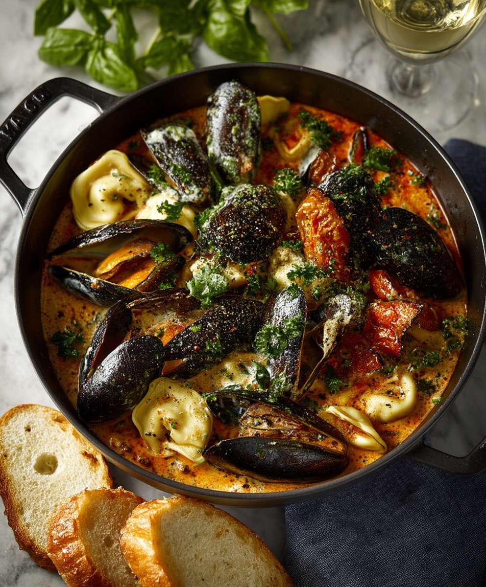 Creamy Tortellini Soup