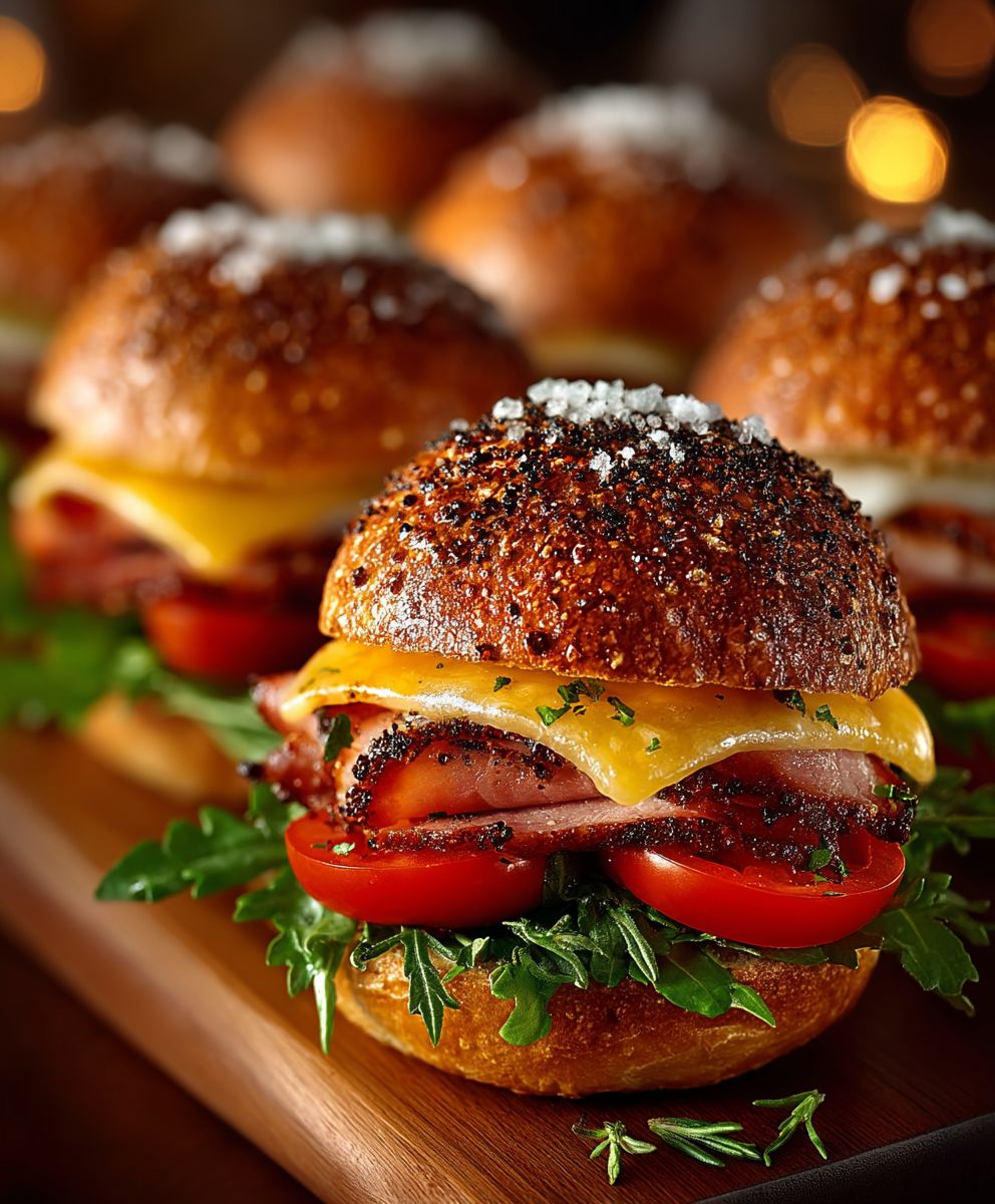 Ham and Cheese Sliders