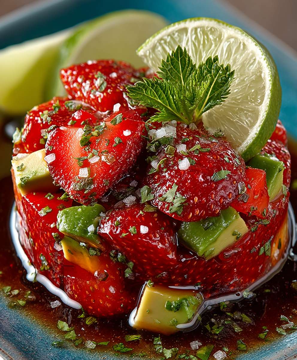 Strawberry Avocado Pico