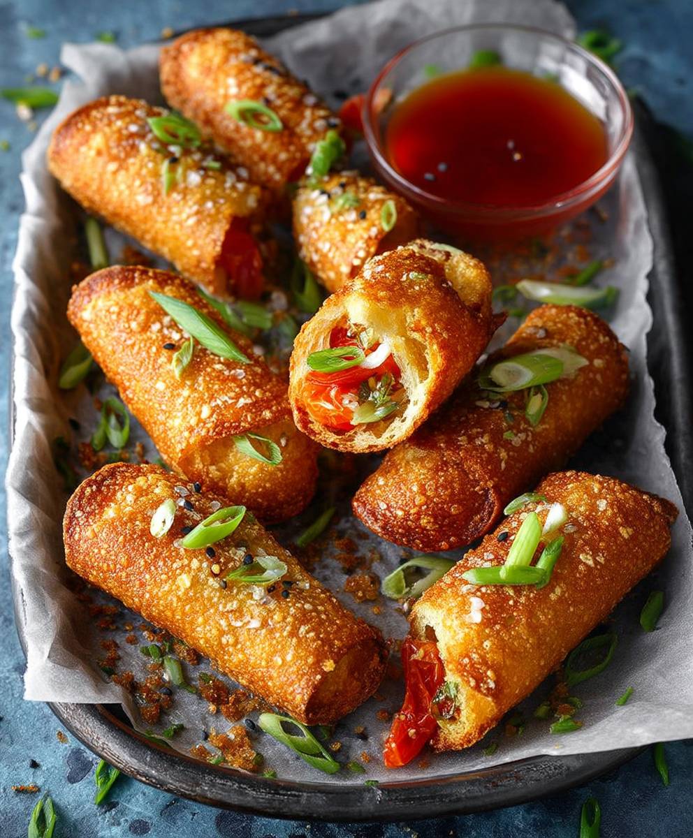 Baked Tomato Bruschetta