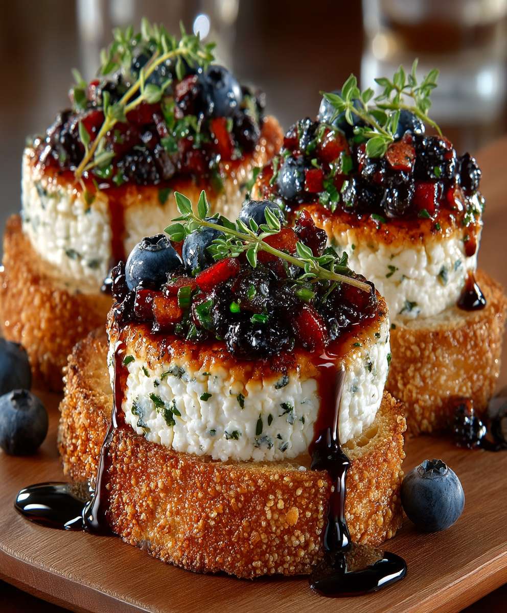 Goat Cheese Crostini