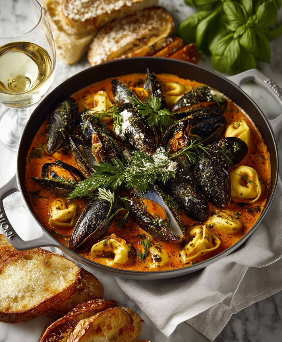 Creamy Tortellini Soup