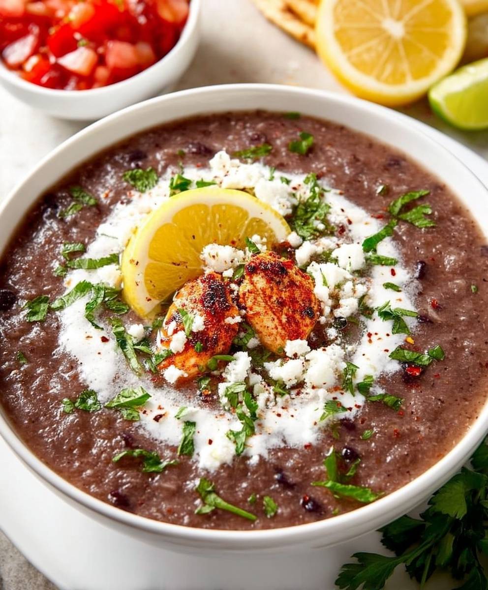 Lemon Chicken Rice Soup