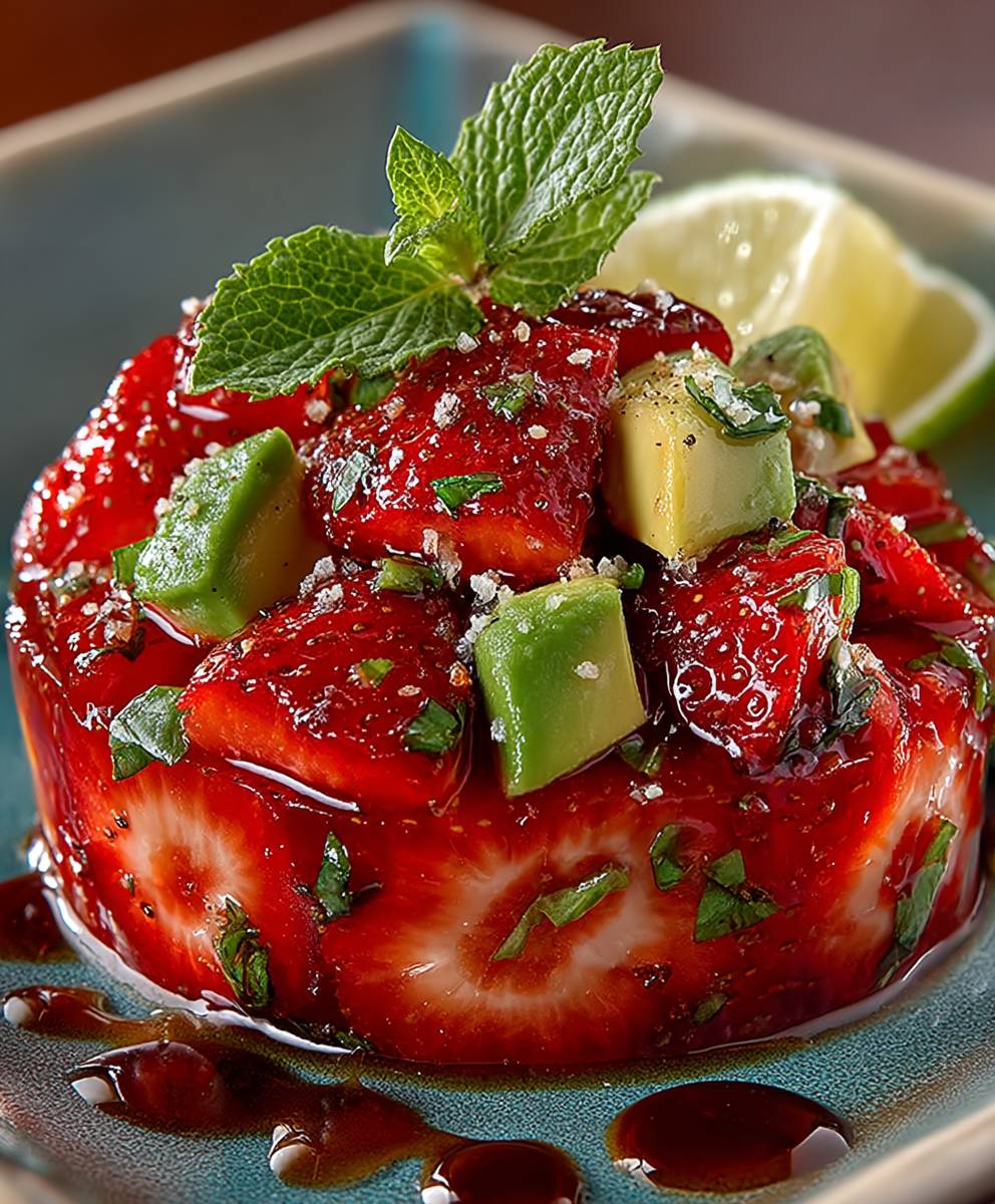 Strawberry Avocado Pico