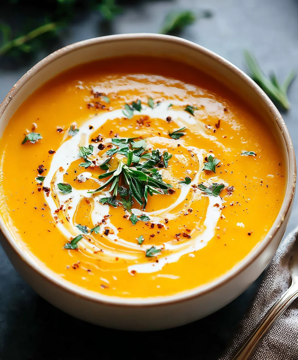 Easy Butternut Squash Sweet Potato Soup for Cozy Nights