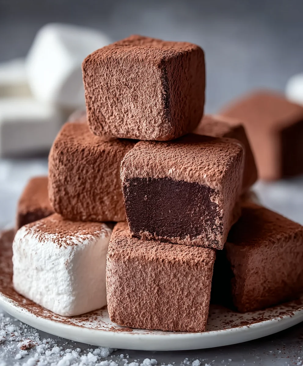 Decadent Chocolate Marshmallows: A Sweet Homemade Delight