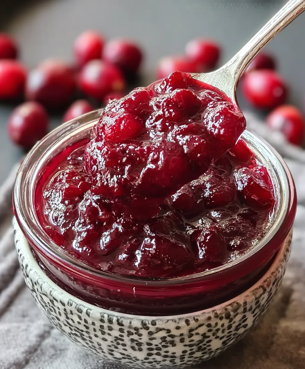 Best Ever Cranberry Sauce Recipe: Sweet & Tart Perfection