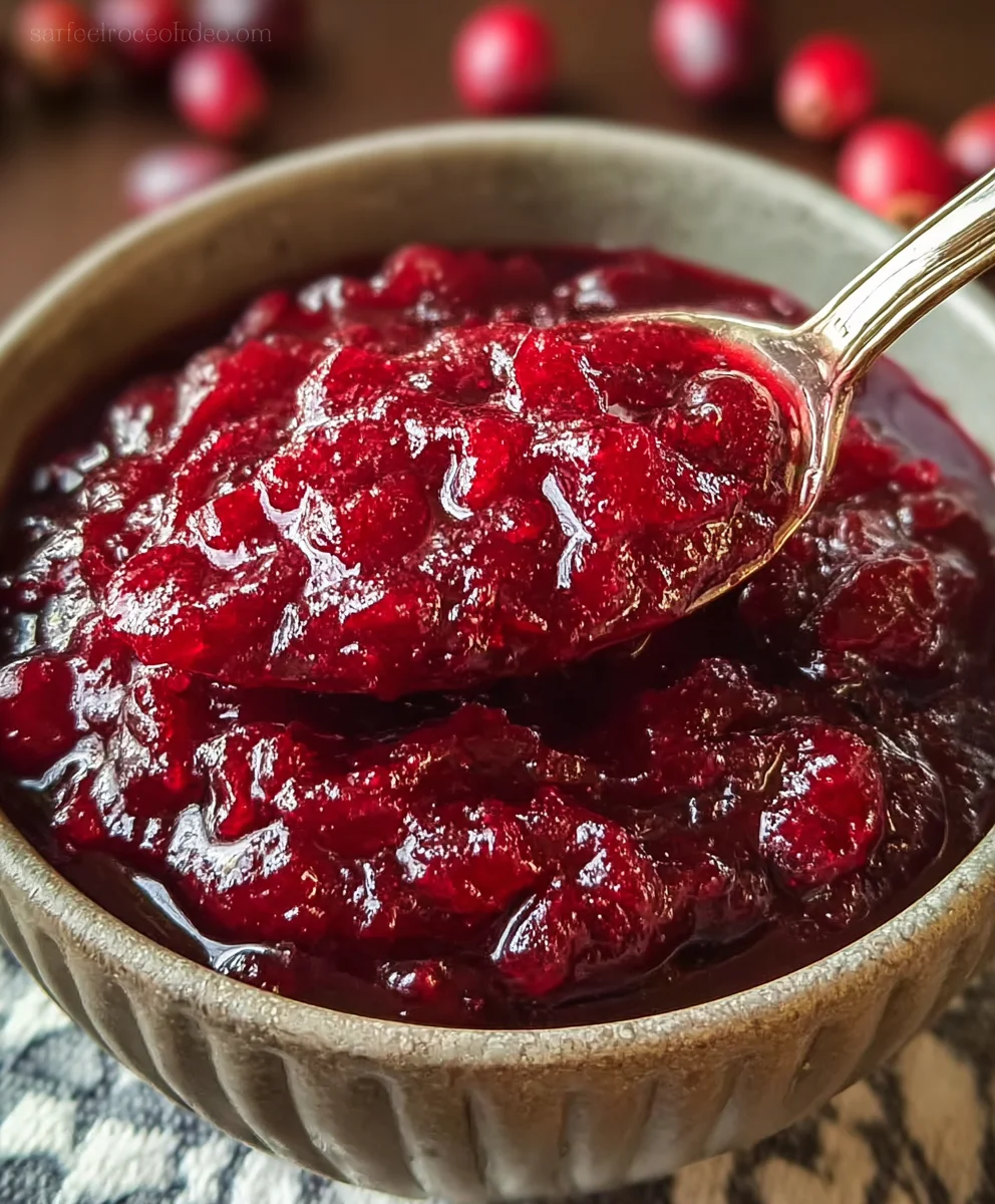 Best Ever Cranberry Sauce Recipe: Sweet & Tart Perfection