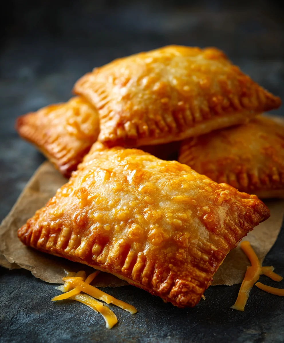 Easy Cheesy Snack Pockets: Gooey, Quick & Delicious Recipe