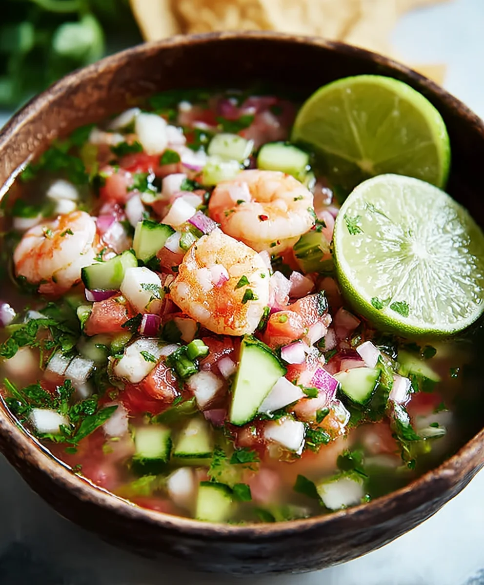 Authentic Sonoran Shrimp Ceviche: Fresh & Zesty Recipe