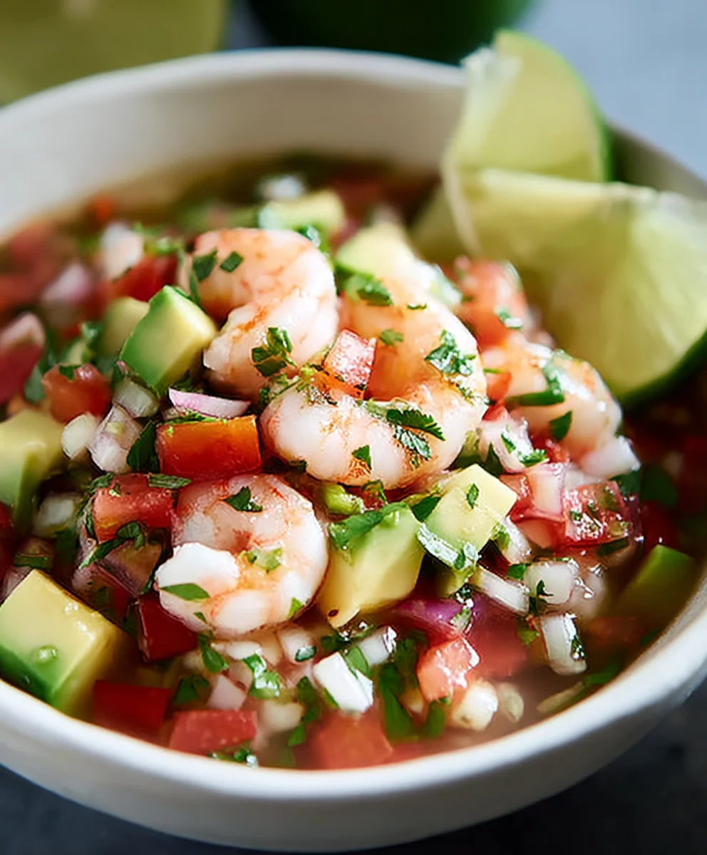 Authentic Sonoran Shrimp Ceviche: Fresh & Zesty Recipe