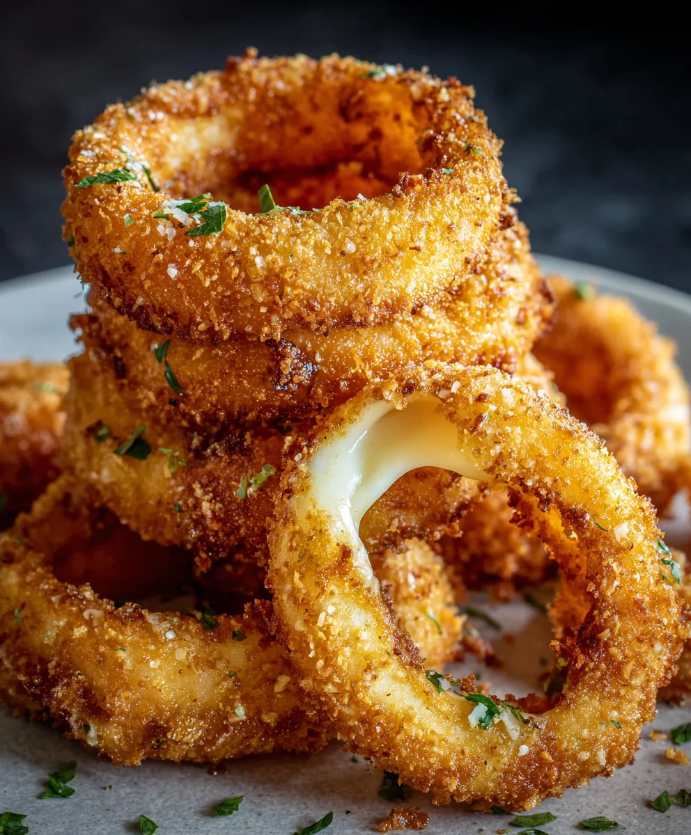 Cheesy Onion Rings Recipe: Crispy, Gooey & Deliciously Simple!