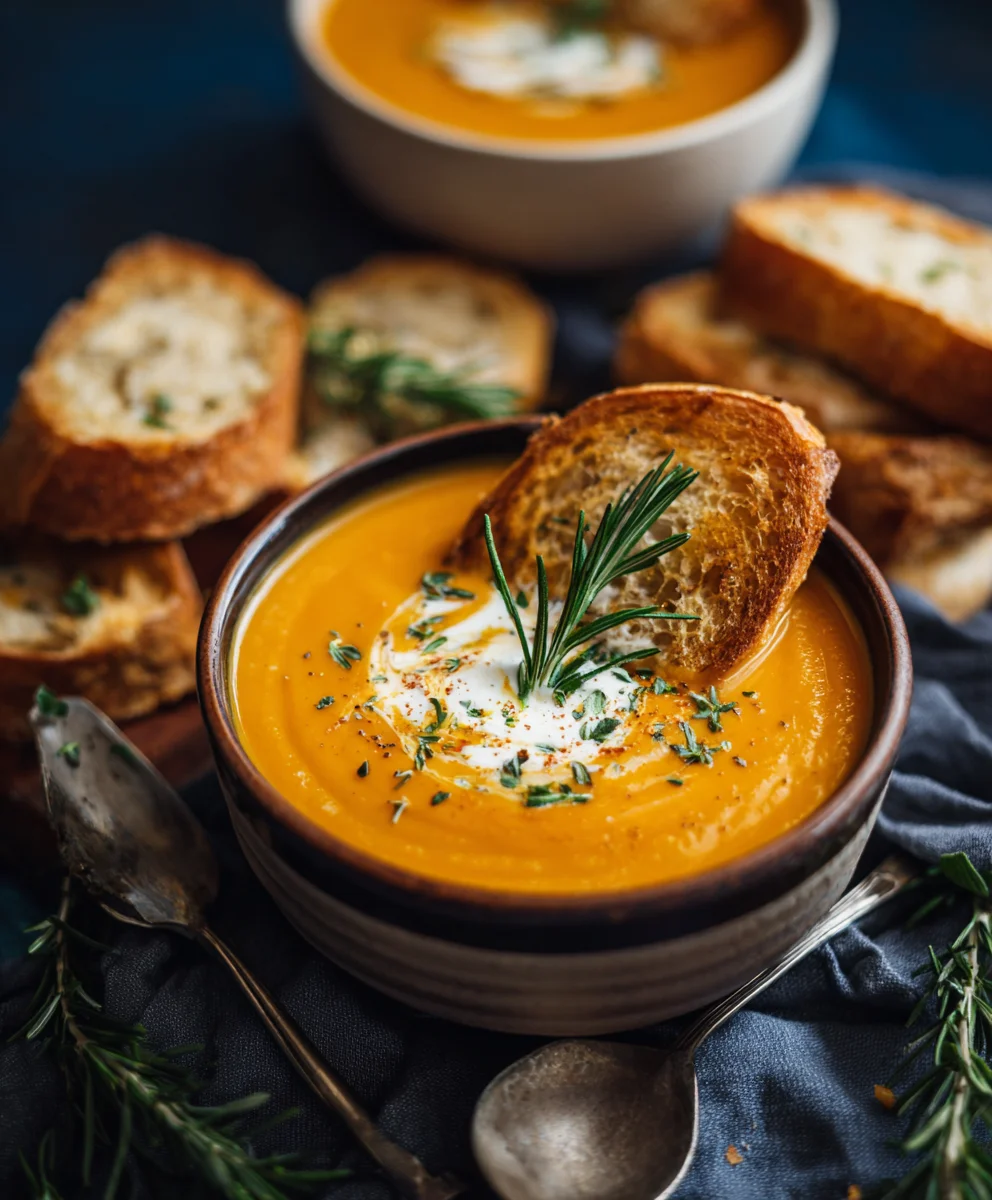 Butternut Squash Sweet Potato Soup: Cozy & Creamy