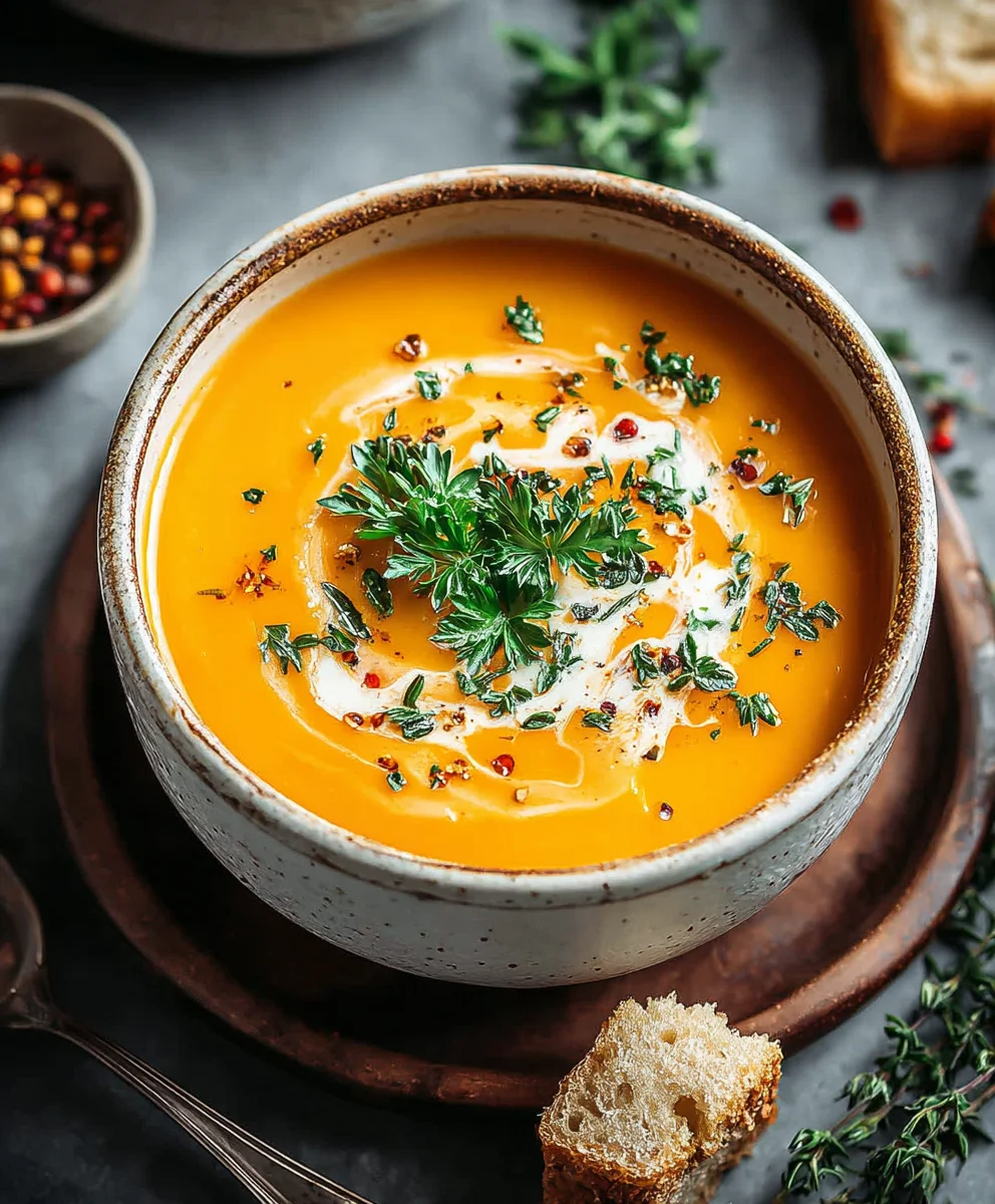 Easy Butternut Squash Sweet Potato Soup for Cozy Nights