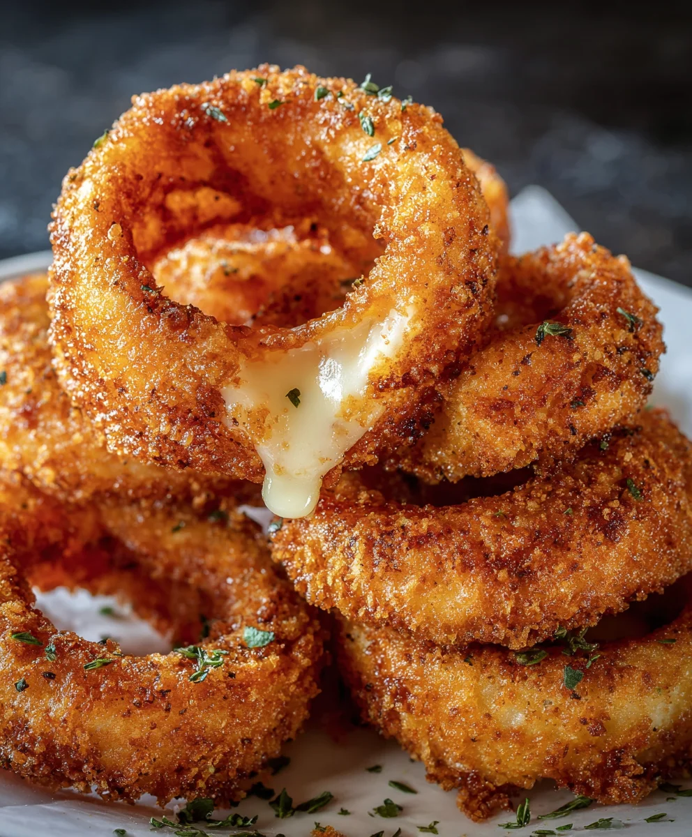 Cheesy Onion Rings Recipe: Crispy, Gooey & Deliciously Simple!