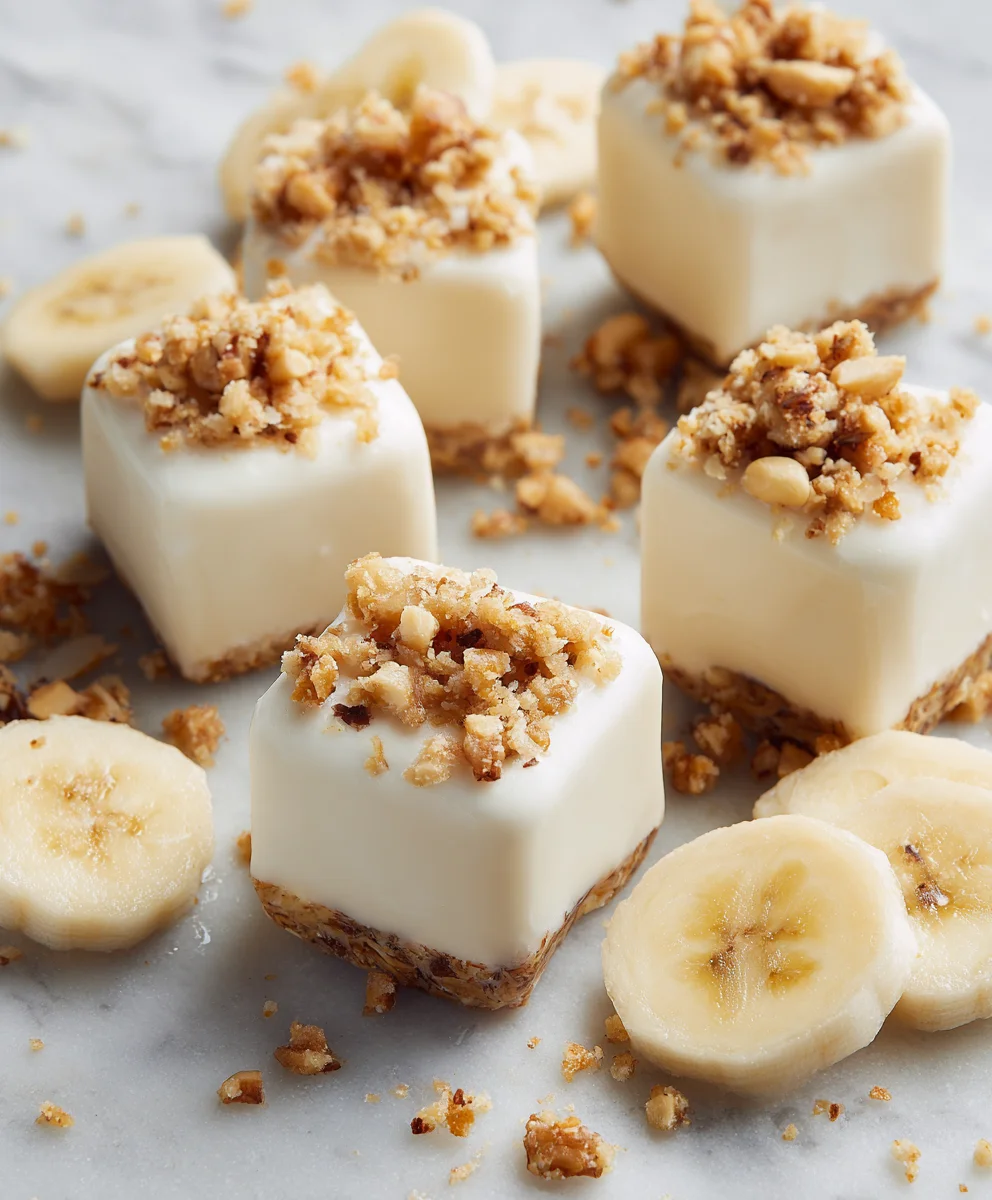 Delicious Frozen Banana Yogurt Bites: Easy Healthy Treat