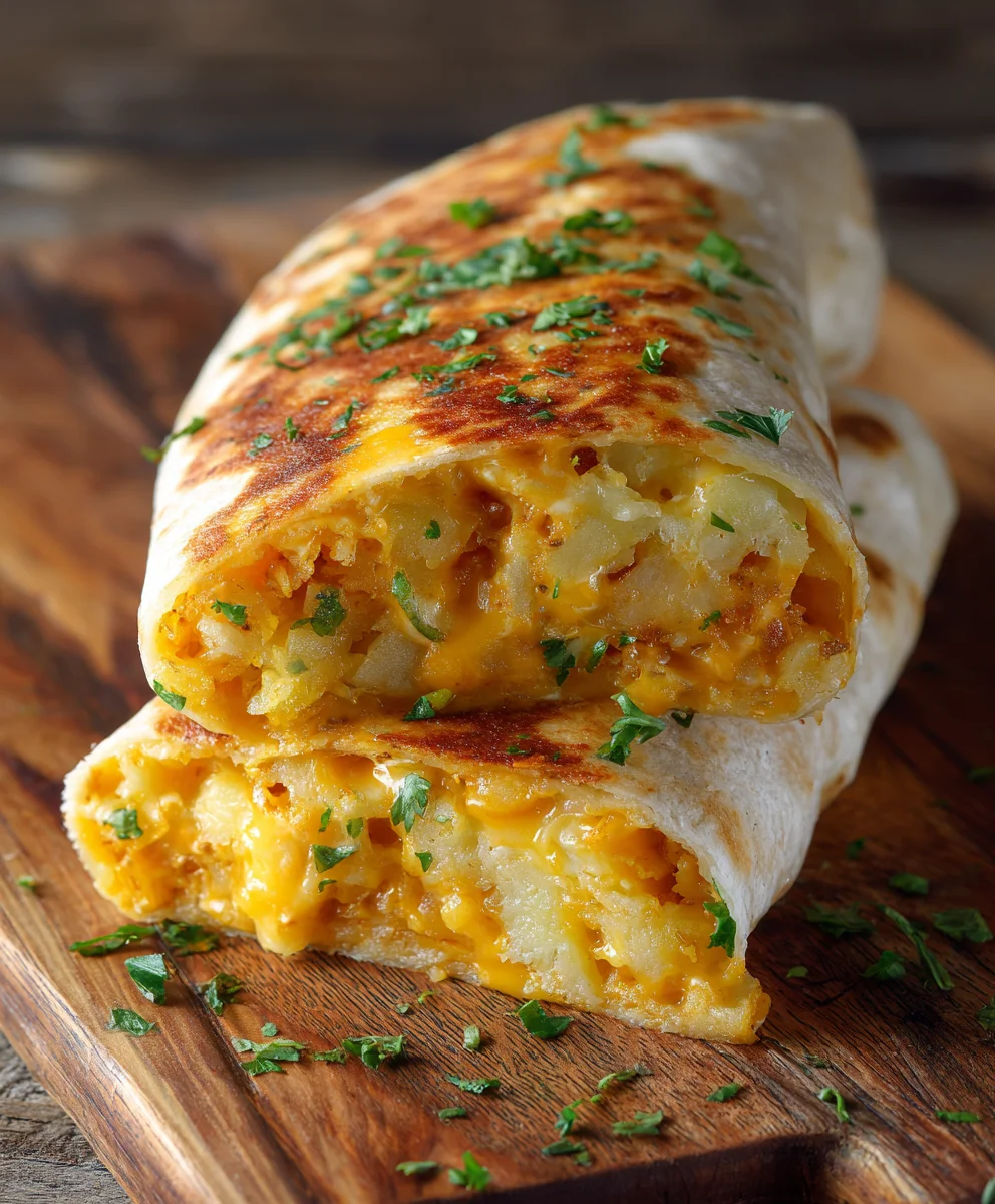 Best Cheesy Potato Burritos Recipe – Family Favorite!