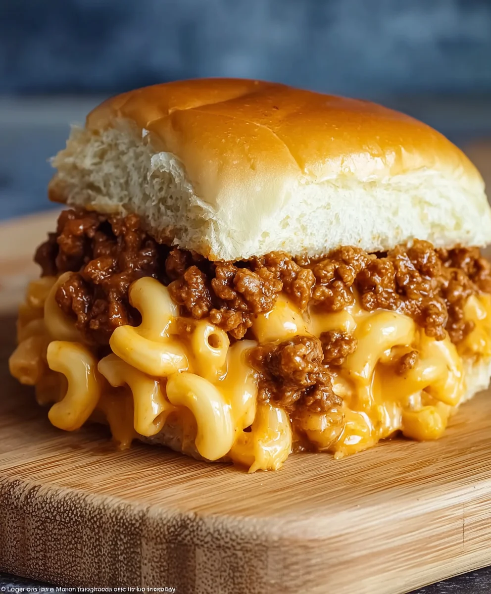 Delicious Mac Cheese Sloppy Joes: Hearty Beef Sandwich