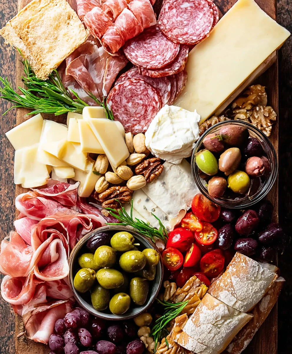 Easy Mediterranean Charcuterie Board – Perfect Appetizer!