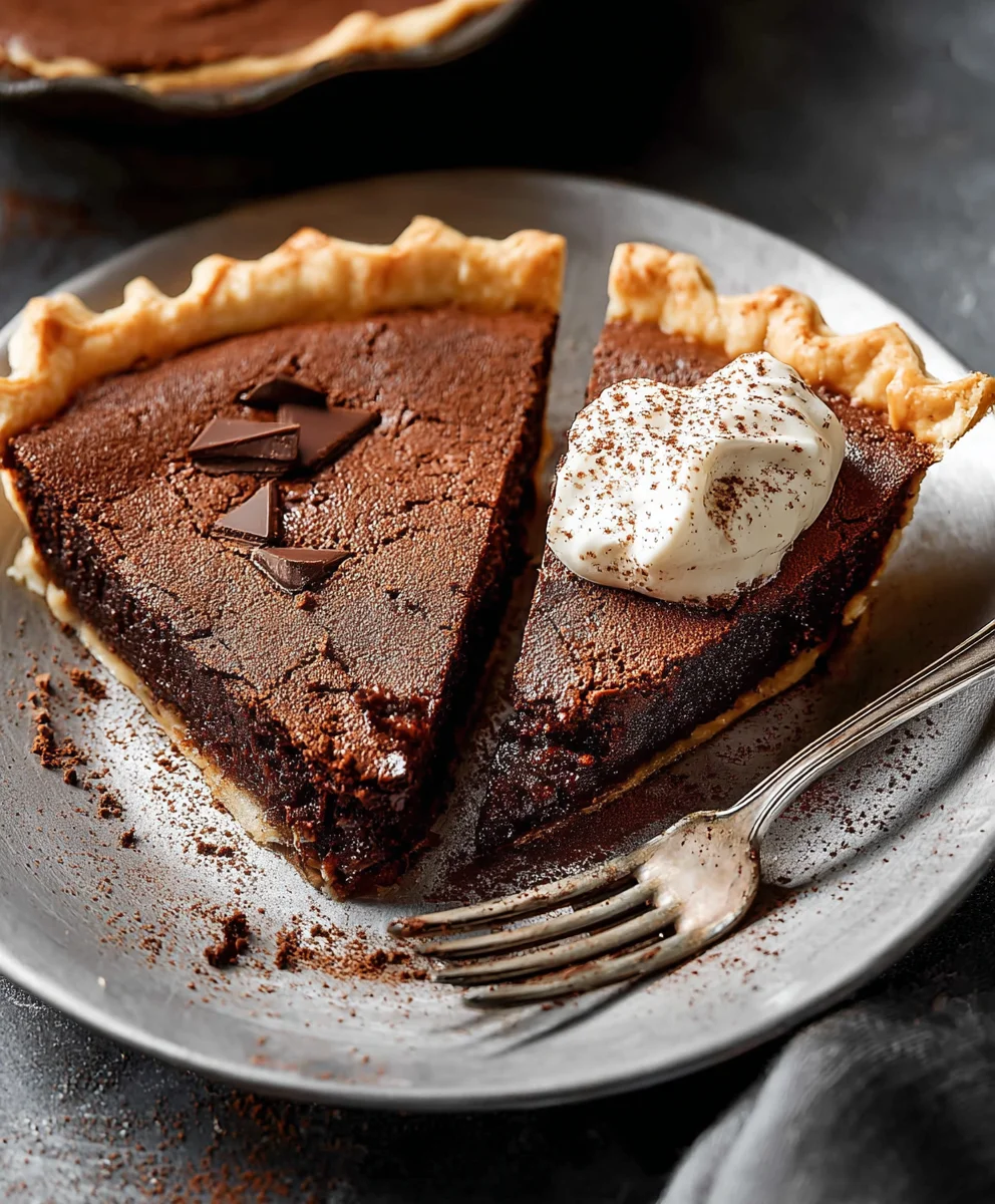 Decadent Chocolate Chess Pie Recipe - Easy & Rich Dessert
