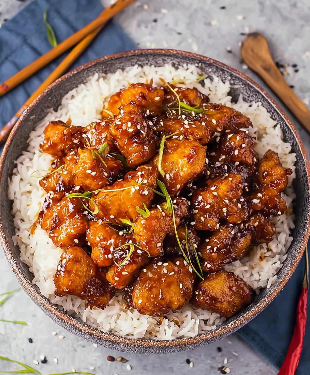 Air Fryer General Tso's Chicken: Crispy & Easy Recipe