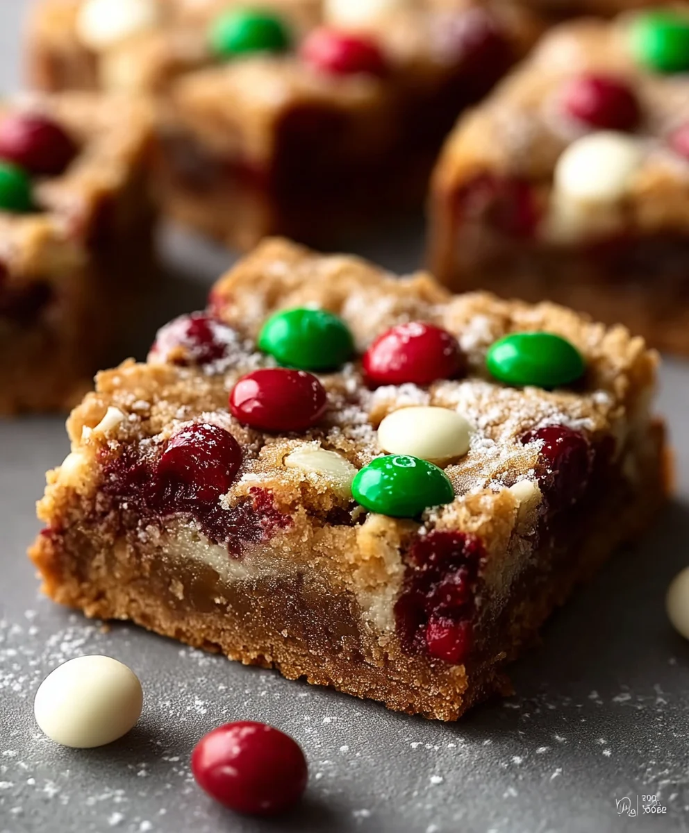 Christmas Cookie Bars: Easy, Chewy & Festive Dessert!