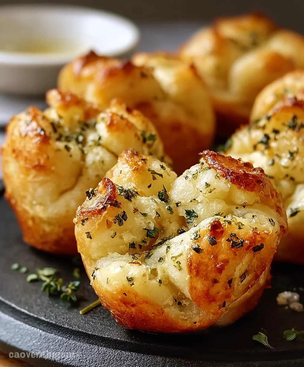 Mini Garlic Monkey Breads: Easy & Delicious Pull-Apart Fun!
