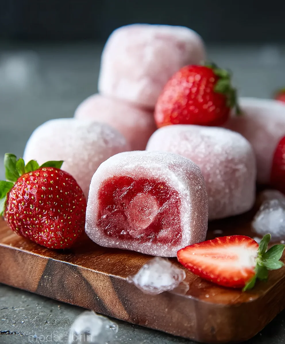 Quick Healthy Strawberry Mochi: Ready in Minutes!