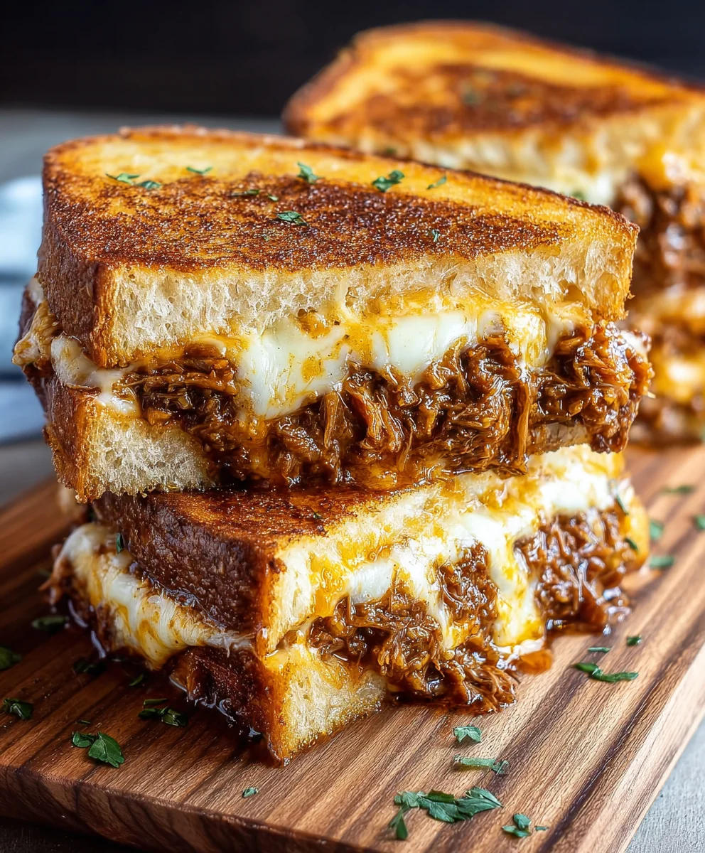 Epic Birria Grilled Cheese: Juicy Beef & Crispy Perfection