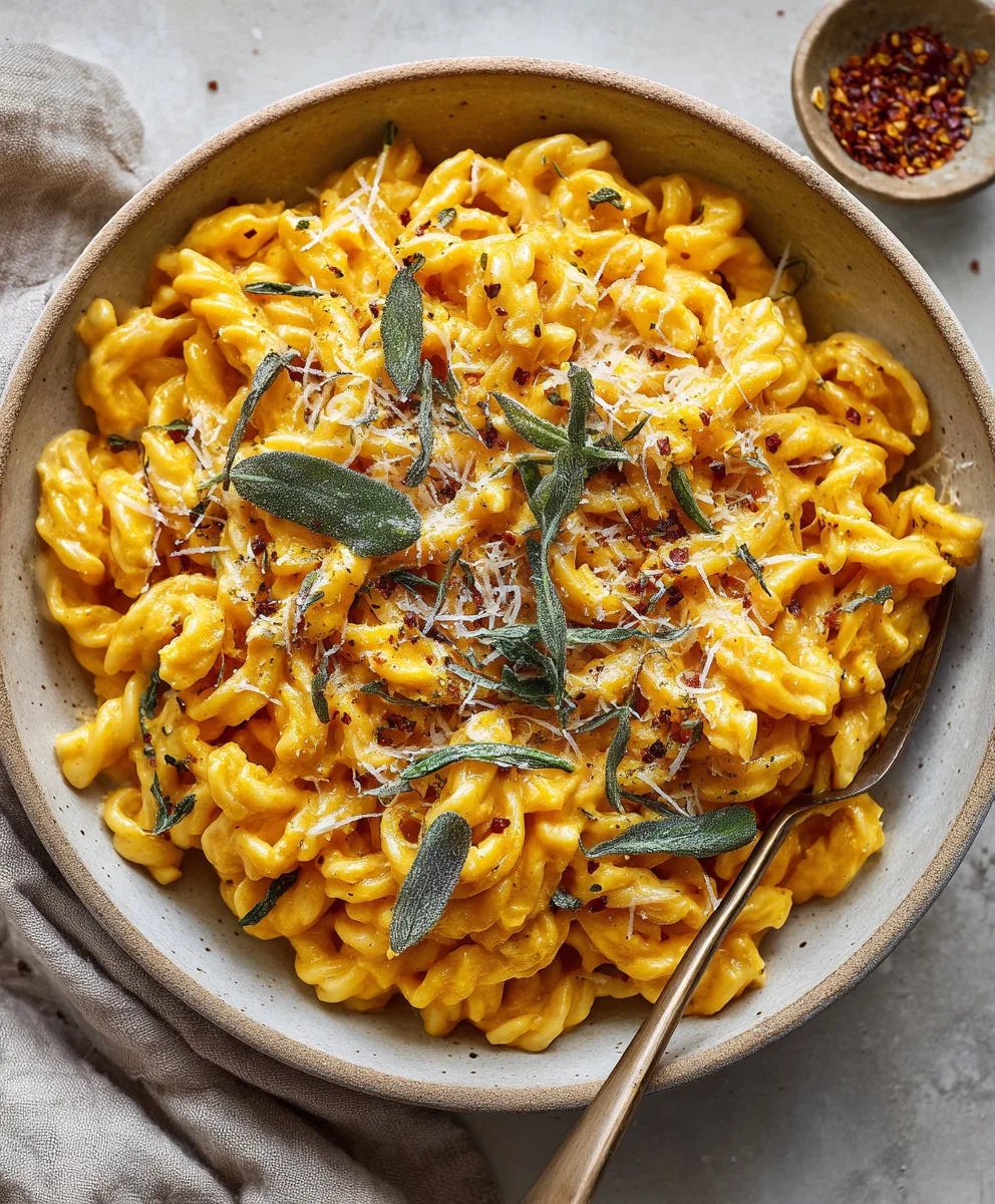 Creamy Pumpkin Pasta: Easy, Delicious, & Perfect for Fall