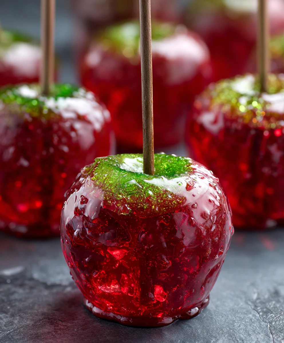 Jolly Rancher Candy Apples: Sweet, Crunchy, & Colorful Fun!