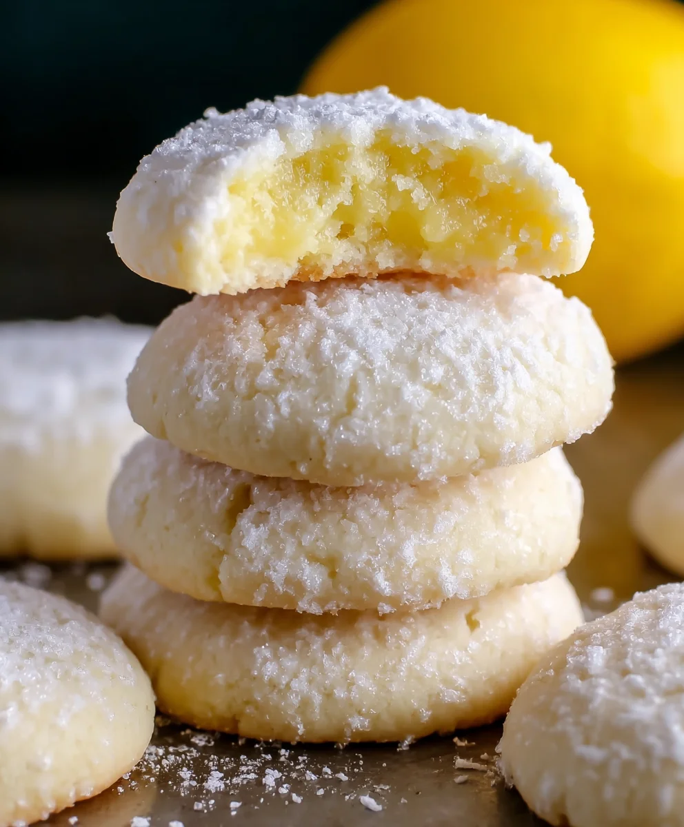 Lemon Meltaway Cookies: The Best Zesty, Buttery Treat!