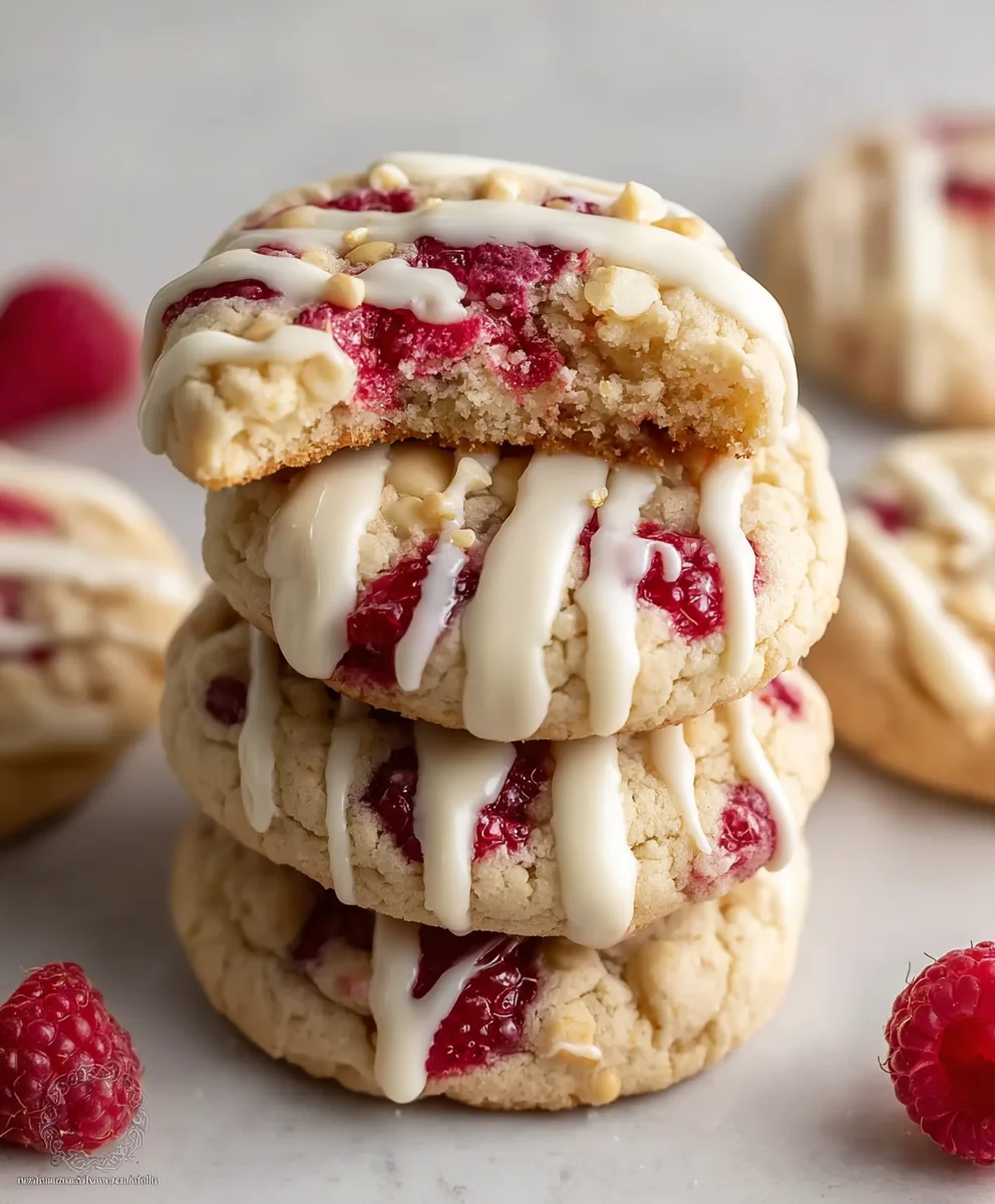 Raspberry Cheesecake Cookies: Creamy, Fruity, Irresistible!