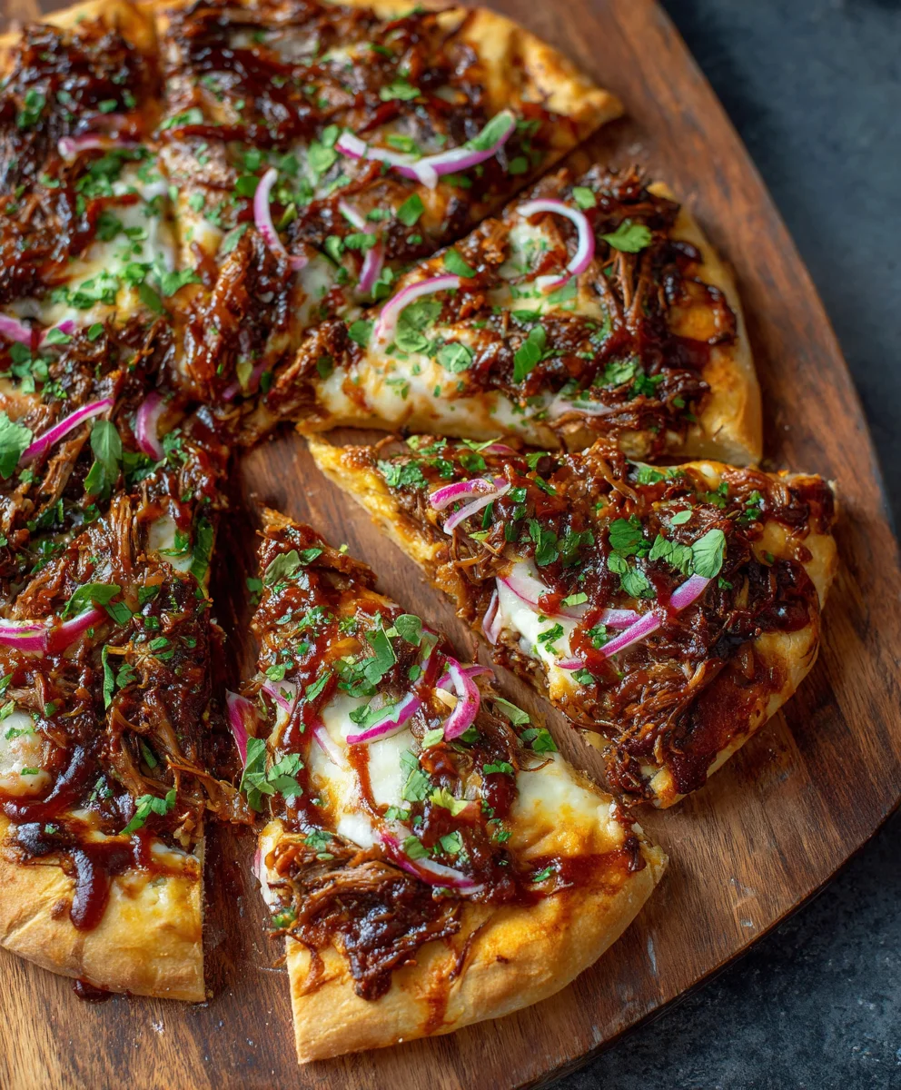 Ultimate BBQ Pulled Beef Pizza: Crowd-Pleasing Recipe