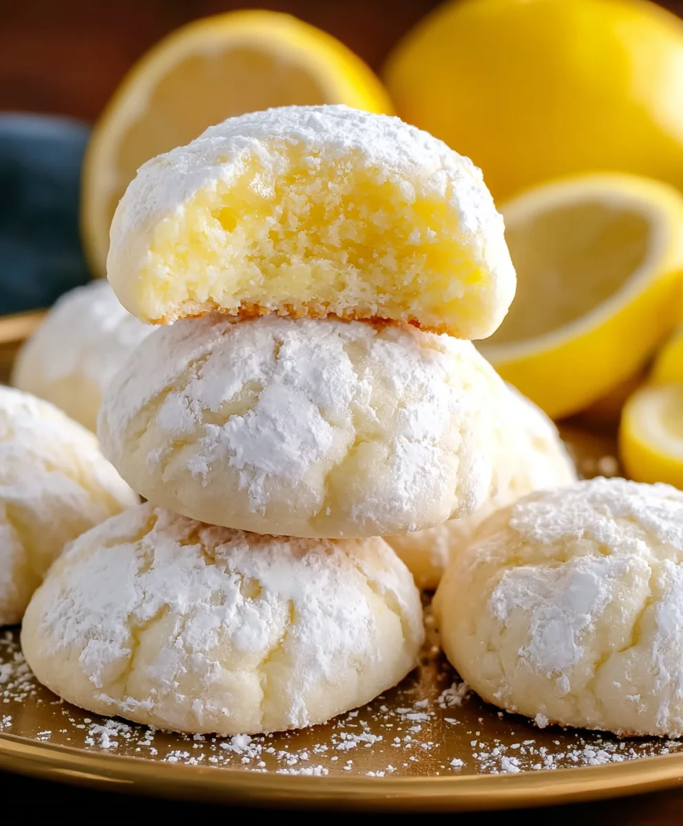 Lemon Meltaway Cookies: The Best Zesty, Buttery Treat!