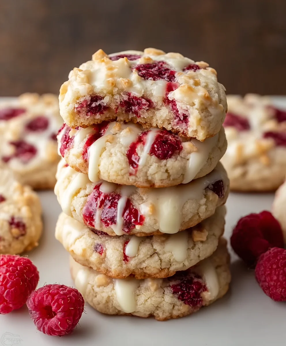 Raspberry Cheesecake Cookies: Creamy, Fruity, Irresistible!
