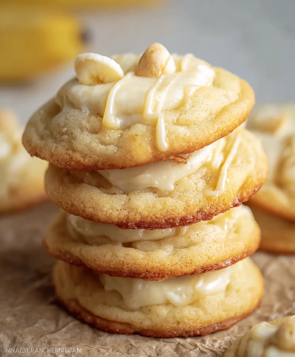 Best Banana Pudding Cookies Recipe - Soft & Chewy Treats