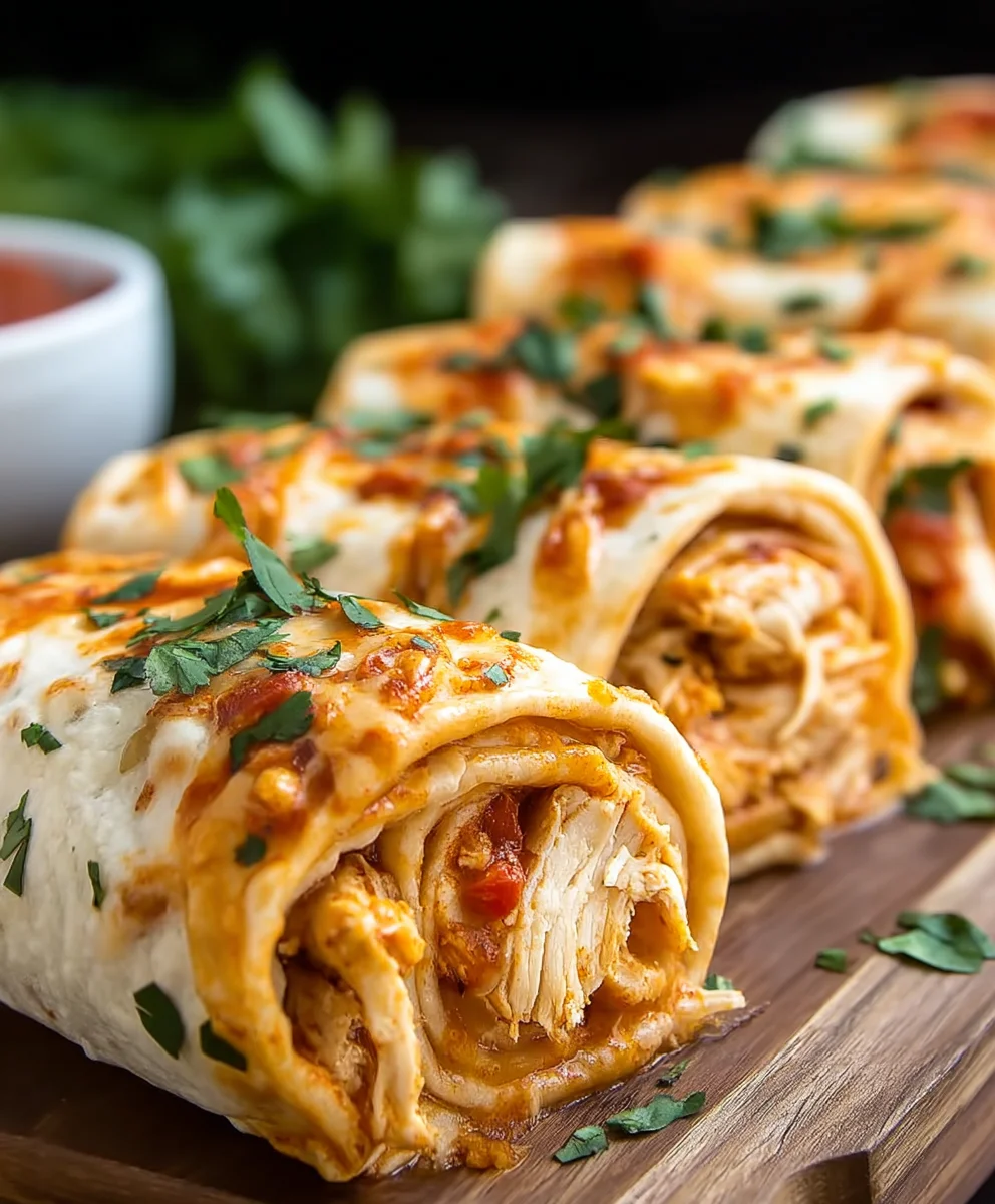 Quick Chicken Enchilada Roll Ups: Family Favorite Meal Idea